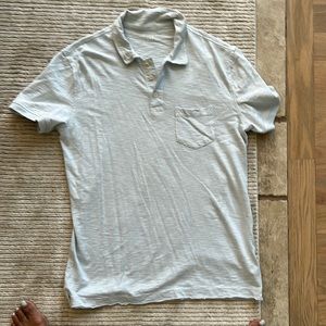 Light blue gap collered shirt